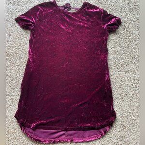 Z Supply crushed velvet dress size M